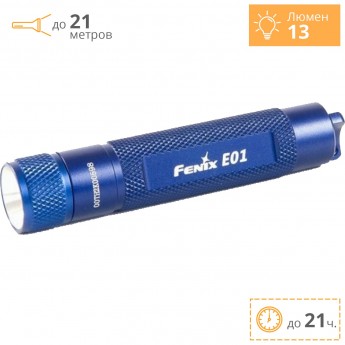 Фонарь FENIX E01 NICHIA WHITE GS Фонарь FENIX E01 NICHIA WHITE GS