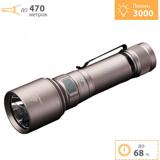 Фонарь индустриальный FENIX C7 серый C7gy